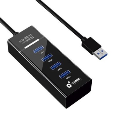 HUB USB 3.0 4 PUERTOS CROMAD