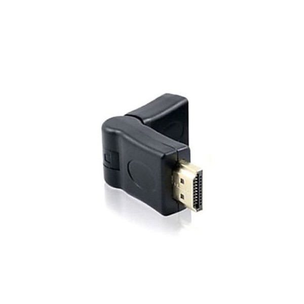 ADAPTADOR HDMI MACHO HEMBRA 180º CROMAD