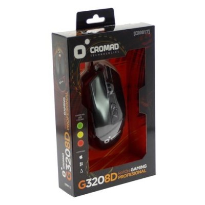 RATON GAMING G320 8D PROFESIONAL CROMAD