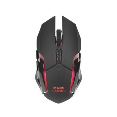 RATON INALÁMBRICO MARS GAMING MMW - DPI 800/1600/3200 - ILUMINACIÓN RGB