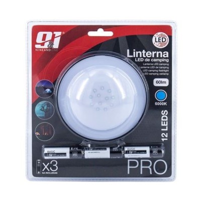 LINTERNA CAMPING 12 LEDS