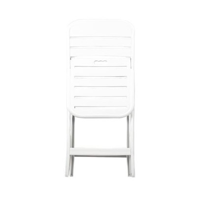 SILLA PLEGABLE BLANCA 52X40X82CM