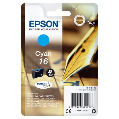 TINTA EPSON C13T16224012 T1622 CYAN 16