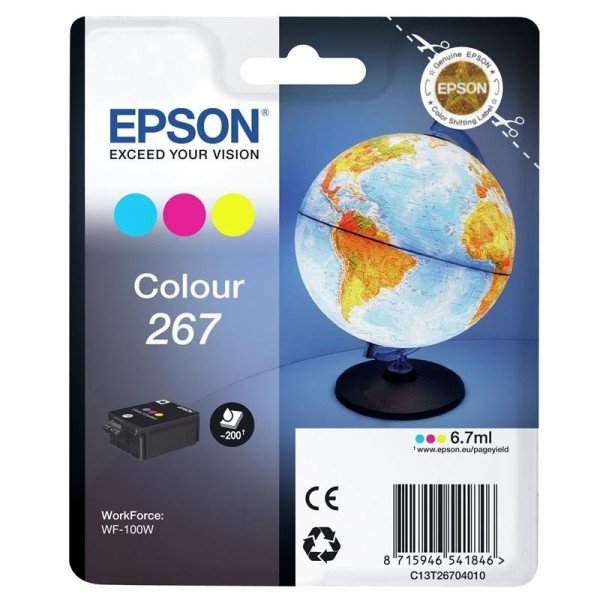 TINTA EPSON C13T26704010 MULTIPACK T267