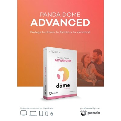 ANTIVIRUS PANDA DOME ADVANCED UNLIMITED 1 YEAR (LIC. ELECTRONICA)