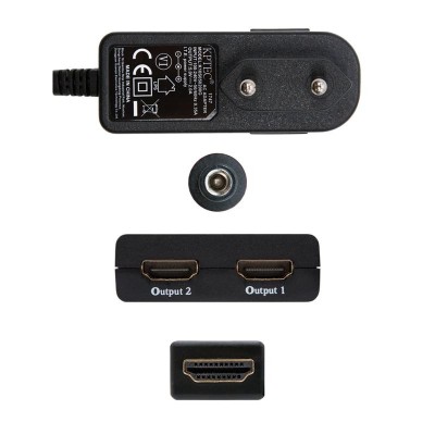 CONMUTADOR DUPLICADOR HDMI NANOCABLE 2 CONECTORES