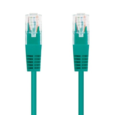 CABLE DE RED CAT.6 UTP 0.5M NANOCABLE GREEN