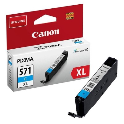 TINTA CANON CLI571CXL CYAN ALTA CAPACIDAD