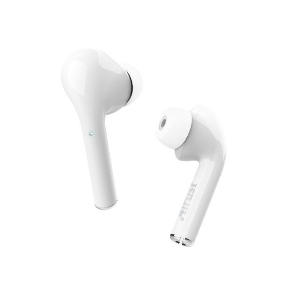 AURICULARES TRUST NIKA TOUCH EARPHONES BLUETOOTH WIRELESS WHITE