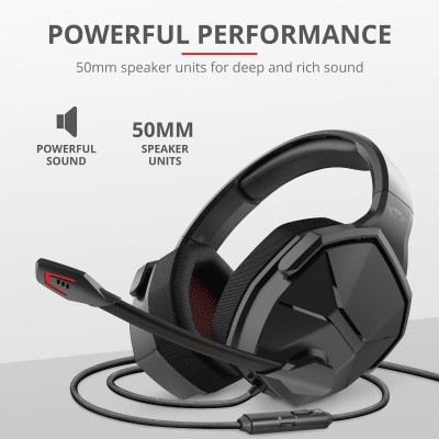 AURICULARES TRUST GAMING GXT4371 WARD HEADSET MULTIPLATFORM