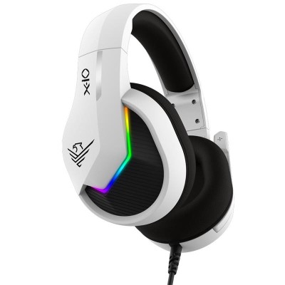 AURICULARES + MICROFONO PHOENIX X-IO GAMING RGB WHITE