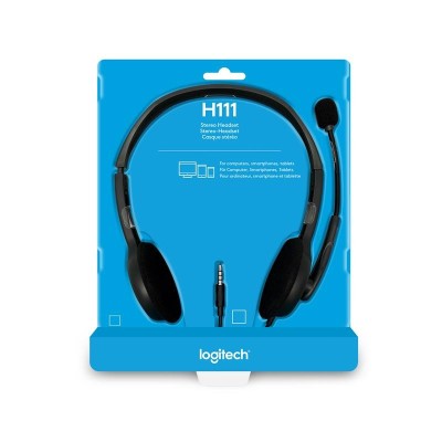 AURICULARES + MICROFONO LOGITECH H111