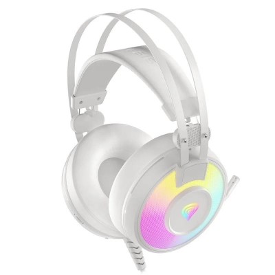 AURICULARES + MICROFONO GENESIS NEON 600 GAMING USB WHITE RGB