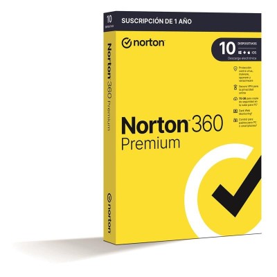 NORTON 360 PREMIUM 75GB ES 1 USER 10 DEVICE 1 A—O L. ELECTRONICA