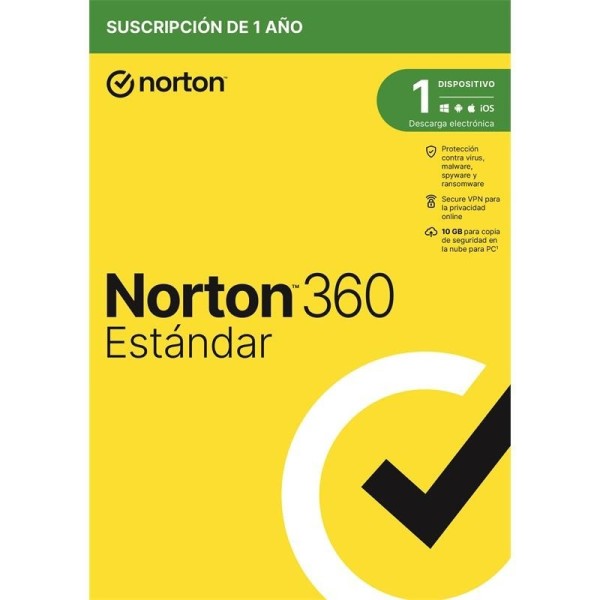 NORTON 360 STANDARD 10GB ES 1 USER 1 DEVICE 1 A—O L. ELECTRONICA