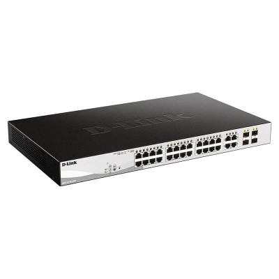 SWITCH D-LINK GIGABIT 24 PUERTOS DGS-1210-24P POE