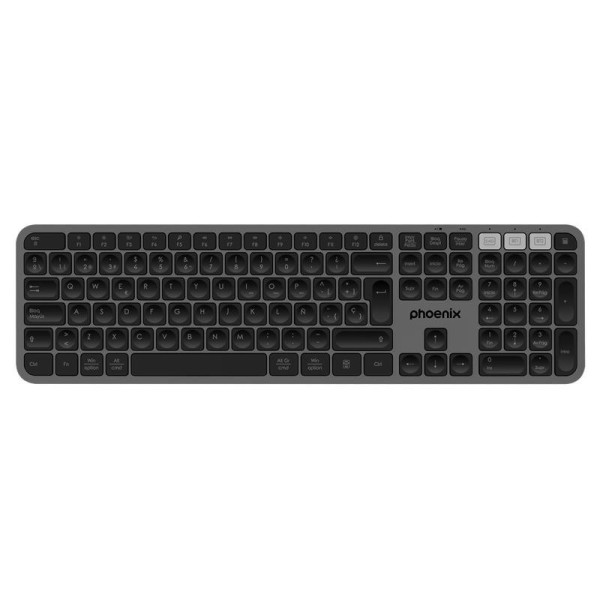 TECLADO PHOENIX K300 MULTIDISPOSITIVO WIRELESS BLACK