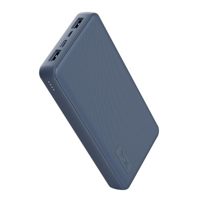 POWERBANK TRUST PRIMO 20000MAH USB + USB-C 2A BLUE