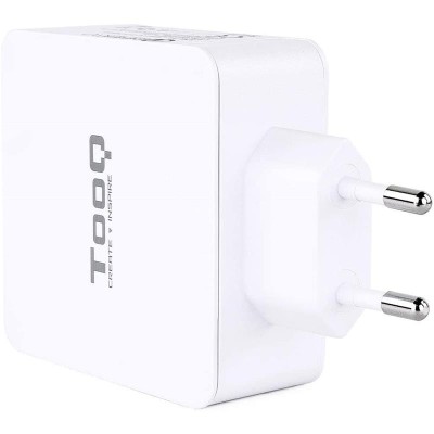 CARGADOR SMARTPHONE/TABLET TOOQ USB-C + USB-A 3.0 48W FAST CHARGER