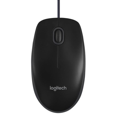 RATON LOGITECH B100 USB BLACK