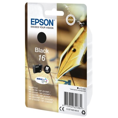 TINTA EPSON C13T162140 T1621 BLACK 16