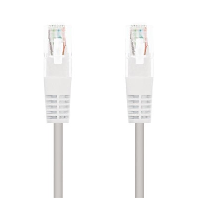 CABLE DE RED CAT.6 UTP 1M NANOCABLE WHITE