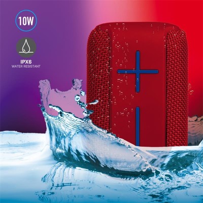 ALTAVOCES NGS ROLLERCOASTER BLUETOOTH RED USB + MICRO SD