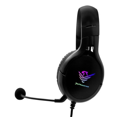 AURICULARES + MICROFONO PHOENIX GAMING X SPECTRUM RGB USB BLACK