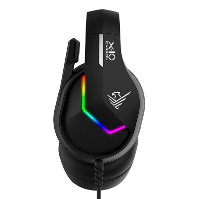 AURICULARES + MICROFONO PHOENIX X-IO GAMING RGB CARBON BLACK