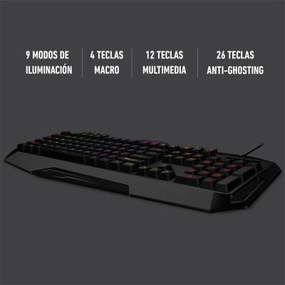 TECLADO PHOENIX GAMING USB RGB