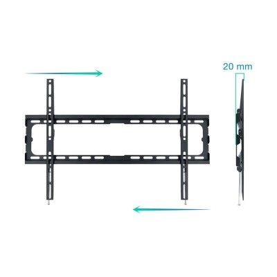 SOPORTE TV MONITOR TOOQ 37-80 45KG BLACK