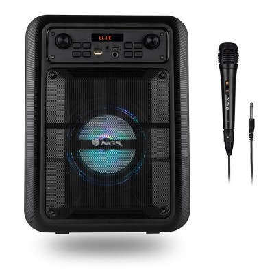 ALTAVOCES NGS ROLLERLINGO BLUETOOTH + USB + MICRO SD + MICROFONO 20W BLACK