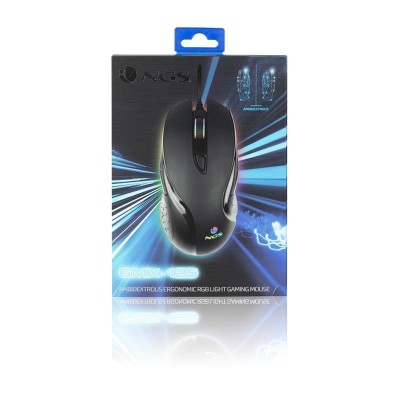 RATON NGS GAMING ERGONOMICO USB BLACK RGB