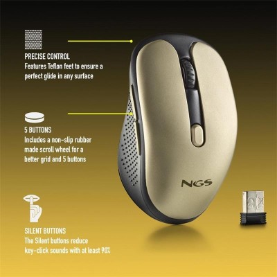 RATON NGS EVO RUST WIRELESS SILENT GOLD