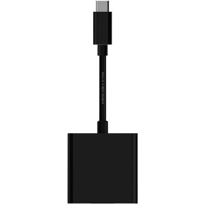 CABLE CONVERSOR USB-C M A VGA-H  BLACK