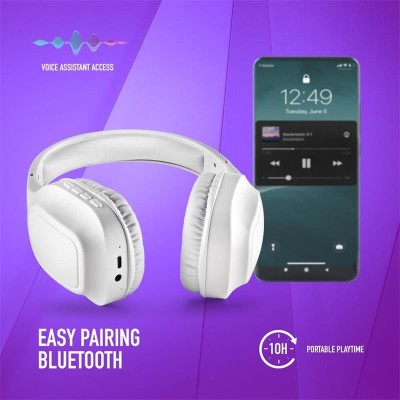 AURICULARES NGS ARTICAWRATH BLUETOOTH WIRELESS WHITE