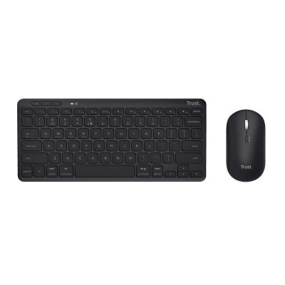 TECLADO + RATON TRUST LYRA TKL WIRELESS MULTIDISPOSITVO BLACK