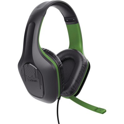 AURICULARES + MICROFONO TRUST GAMING GXT 415X ZIROX MULTI HEADSET GREEN