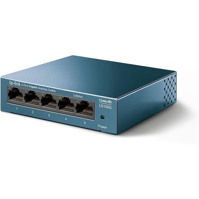 SWITCH TP-LINK GIGABIT 5 PUERTOS LS105G METALICO