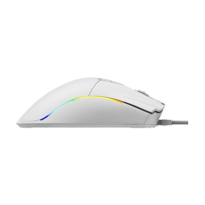 RATON PHOENIX GAMING VOID USB RGB 12000 DPI 7 BOTONES WHITE