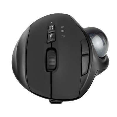 RATON PHOENIX ERGONOMICO TRACKBALL WIRELESS BLACK