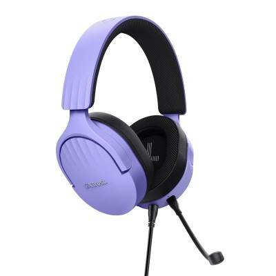 AURICULARES + MICROFONO TRUST GAMING GXT 489P FAYZO HEADSET MULTI PURPLE