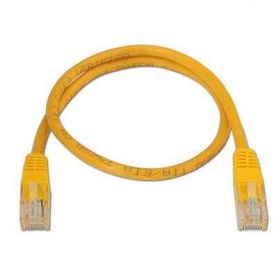 CABLE DE RED CAT6 UTP 1M AISENS YELLOW