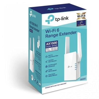 WIRELESS REPEATER TP-LINK RE505X DUAL BAND AX1500 WIFI 6