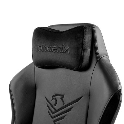 SILLA GAMING PHOENIX NOVA CUERO BLACK