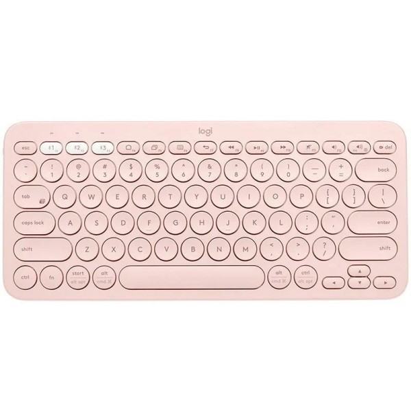 TECLADO LOGITECH K380 TKL BLUETOOTH MULTI-DEVICE ROSE