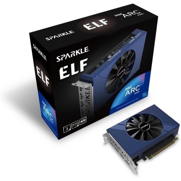 TARJETA DE VIDEO INTEL SPARKLE ARC A310 ELF 4GB GDRR6