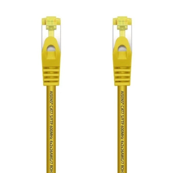 CABLE DE RED CAT.7 S/FTP 1M AISENS YELLOW