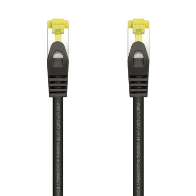 CABLE DE RED CAT.7 S/FTP 1M AISENS BLACK