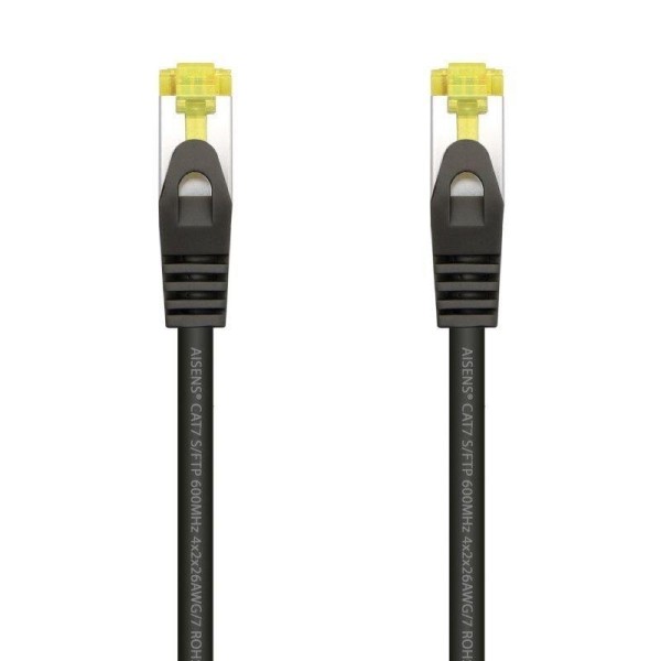 CABLE DE RED CAT.7 S/FTP 1M AISENS BLACK